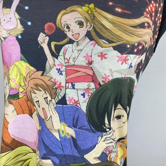 Funimation Juniors S Ouran High School Host Club Racerback Tank Top Anime Manga - Picture 3 of 12